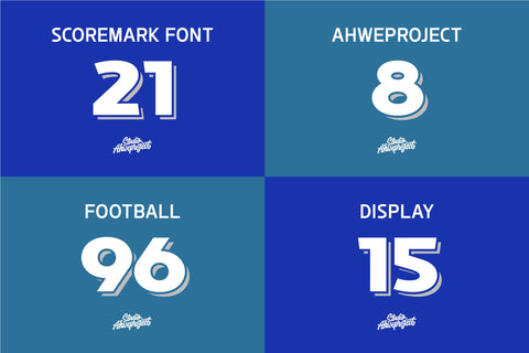 Scoremark Font ahweproject 