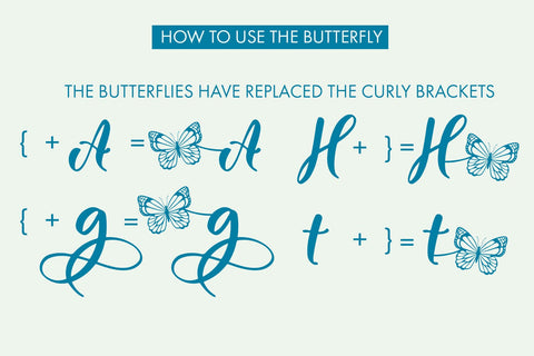 Scotch Argus Butterfly Script Font Font Freeling Design House 