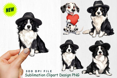 Scottish Terrier with Heart Lollipop Clipart Sublimation Regulrcrative 