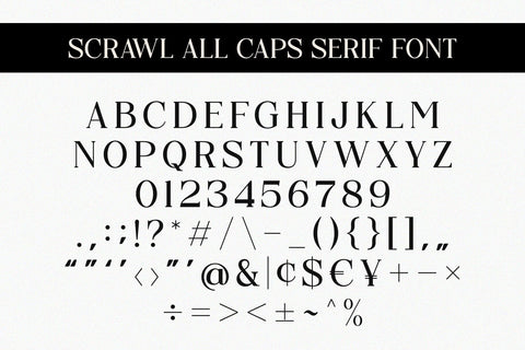 Scrawl - Serif Font Font studioalmeera 