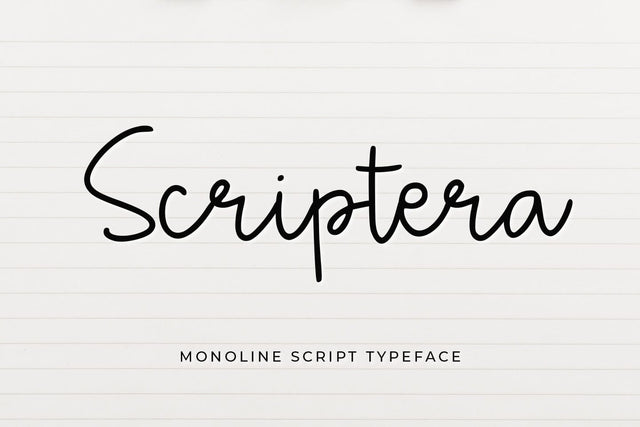 Scriptera Font Abo Daniel Studio 
