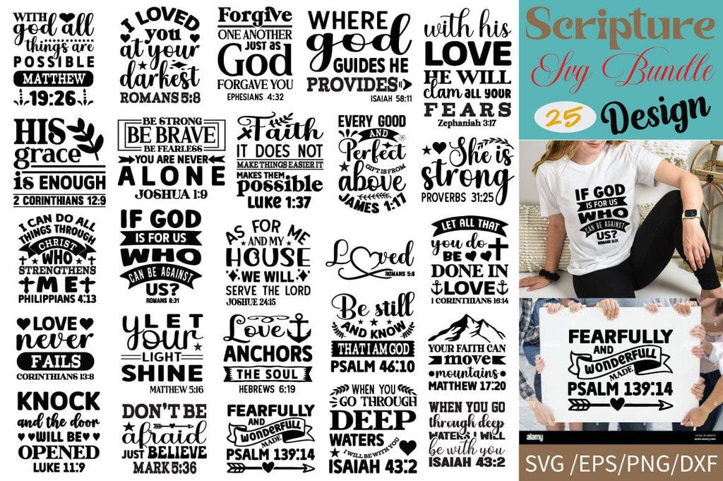 Scripture SVG Bundle - So Fontsy