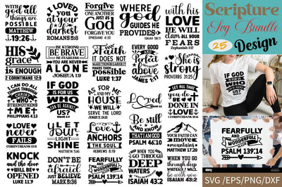 Scripture SVG Bundle SVG Angelina750 