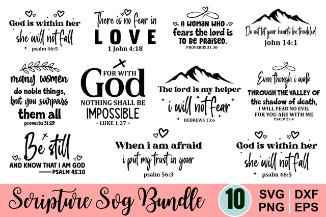 Scripture SVG Bundle SVG Designangry 
