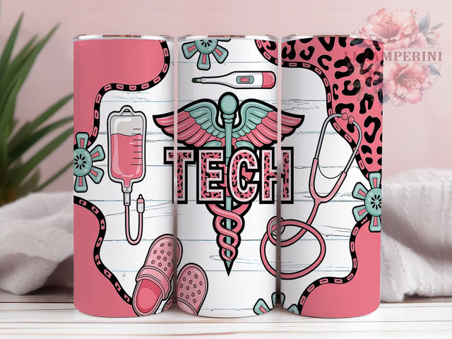 Scrub Life Nurse Tech Tumbler, Medical Professional Tumbler, Healthcare Worker Present, RN Tech Sublimation, Nursing Staff Appreciation, Hospital Employee Gift, Scrub Life Tumbler Sublimation Li Zamperini 