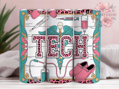 Scrub Life Nurse Tech Tumbler, Medical Professional Tumbler, Healthcare Worker Present, RN Tech Sublimation, Nursing Staff Appreciation, Hospital Employee Gift, Scrub Life Tumbler Sublimation Li Zamperini 