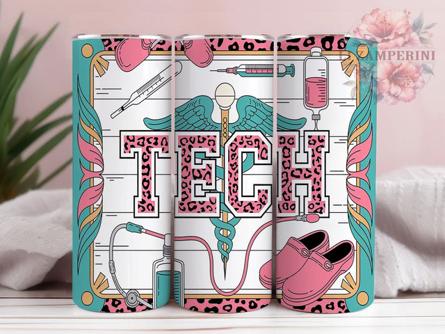 Scrub Life Nurse Tech Tumbler, Medical Professional Tumbler, Healthcare Worker Present, RN Tech Sublimation, Nursing Staff Appreciation, Hospital Employee Gift, Scrub Life Tumbler Sublimation Li Zamperini 