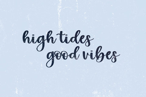 Sea Mist Script Font Beck McCormick 