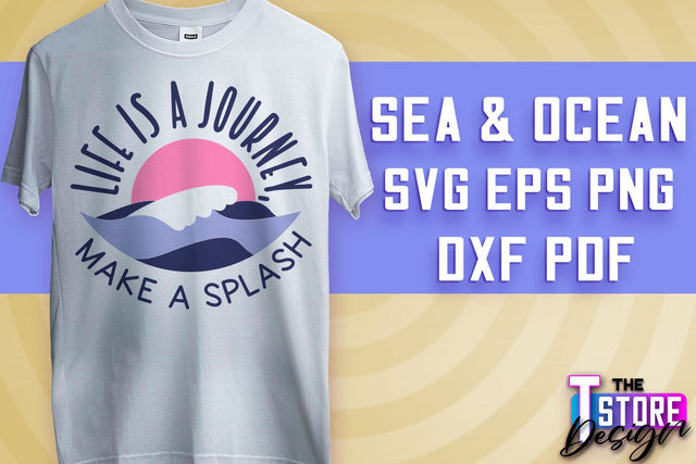 Sea & Ocean SVG | Summer SVG Quotes | SVG File v.1 SVG The T Store Design 