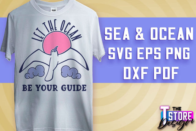 Sea & Ocean SVG | Summer SVG Quotes | SVG File v.1 SVG The T Store Design 