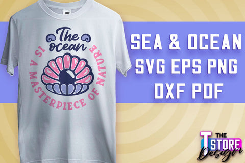 Sea & Ocean SVG | Summer SVG Quotes | SVG File v.1 SVG The T Store Design 