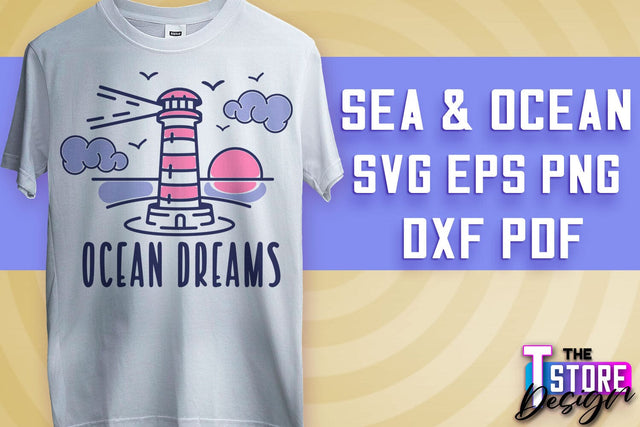 Sea & Ocean SVG | Summer SVG Quotes | SVG File v.1 SVG The T Store Design 