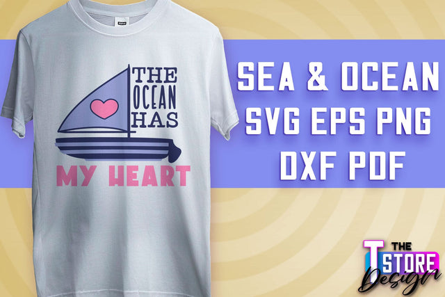 Sea & Ocean SVG | Summer SVG Quotes | SVG File v.1 SVG The T Store Design 