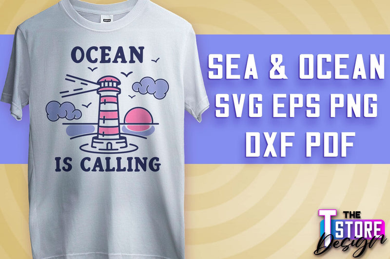 Sea & Ocean SVG | Summer SVG Quotes | SVG File v.1 SVG The T Store Design 
