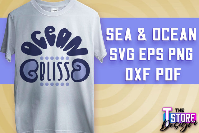 Sea & Ocean SVG | Summer SVG Quotes | SVG File v.1 SVG The T Store Design 