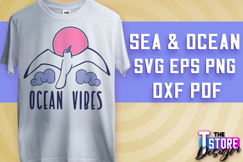 Sea & Ocean SVG | Summer SVG Quotes | SVG File v.1 SVG The T Store Design 