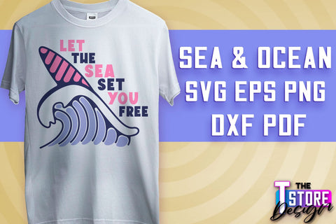Sea & Ocean SVG | Summer SVG Quotes | SVG File v.1 SVG The T Store Design 