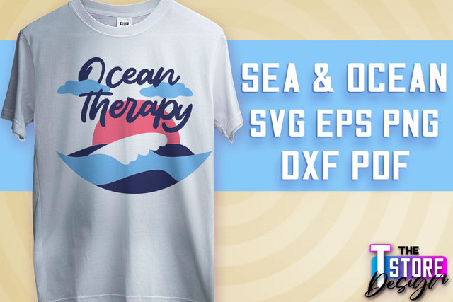 Sea & Ocean SVG | Summer SVG Quotes | SVG File v.2 SVG The T Store Design 