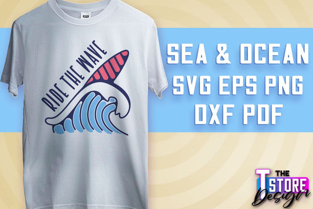 Sea & Ocean SVG | Summer SVG Quotes | SVG File v.2 SVG The T Store Design 