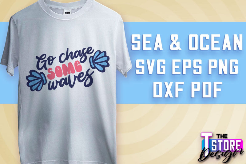 Sea & Ocean SVG | Summer SVG Quotes | SVG File v.2 SVG The T Store Design 