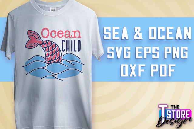 Sea & Ocean SVG | Summer SVG Quotes | SVG File v.2 SVG The T Store Design 