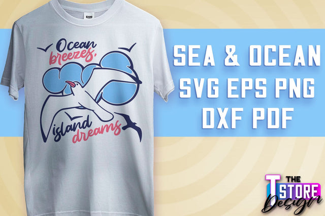 Sea & Ocean SVG | Summer SVG Quotes | SVG File v.2 SVG The T Store Design 