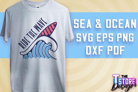 Sea & Ocean SVG | Summer SVG Quotes | SVG File v.2 SVG The T Store Design 