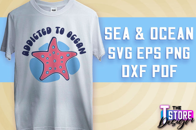 Sea & Ocean SVG | Summer SVG Quotes | SVG File v.2 SVG The T Store Design 