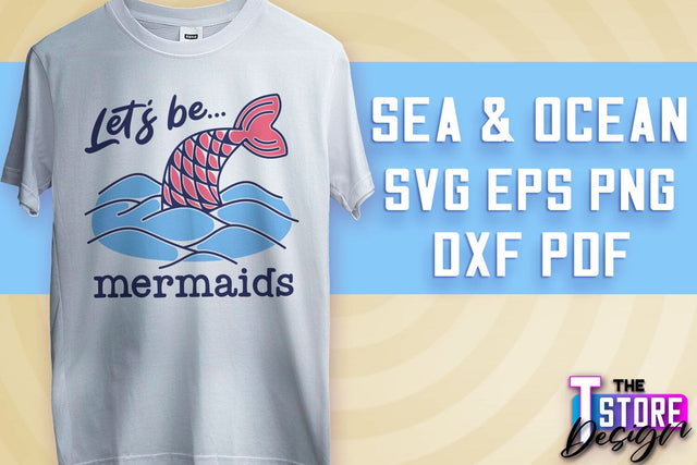 Sea & Ocean SVG | Summer SVG Quotes | SVG File v.2 SVG The T Store Design 