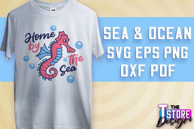 Sea & Ocean SVG | Summer SVG Quotes | SVG File v.2 SVG The T Store Design 