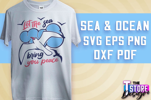 Sea & Ocean SVG | Summer SVG Quotes | SVG File v.2 SVG The T Store Design 