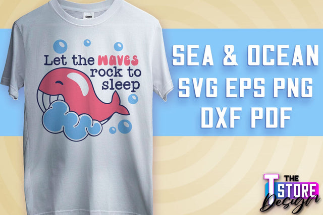 Sea & Ocean SVG | Summer SVG Quotes | SVG File v.2 SVG The T Store Design 