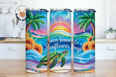 Sea Turtle Beach Ocean Coquette Collage 20oz Skinny Tumbler Wrap Digital Download Seamless PNG, Sea Life Shells Starfish Coastal Digital Art Sublimation Rabbitmakies 