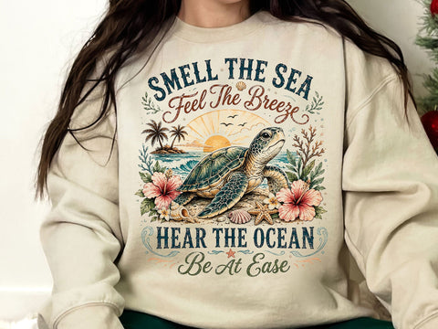 Sea Turtle Beach Quote PNG Sublimation SVG artprintfile 