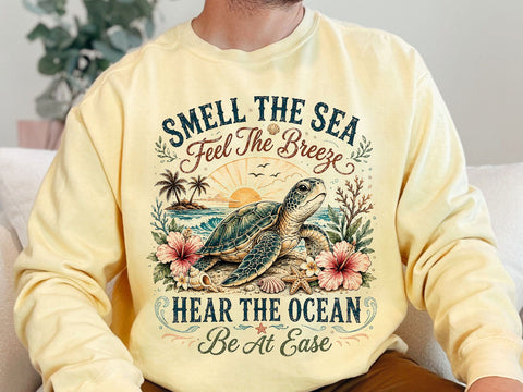 Sea Turtle Beach Quote PNG Sublimation SVG artprintfile 