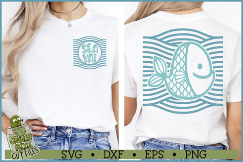 Sea Ya Big Fish SVG File SVG Crunchy Pickle 