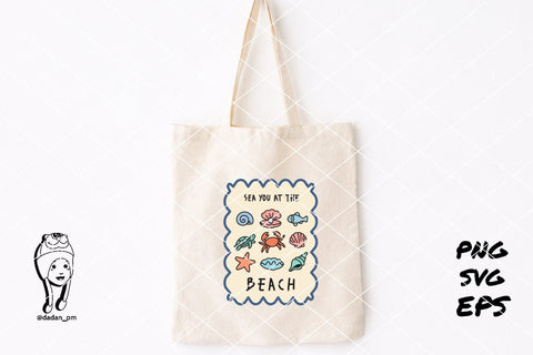 Sea You at the Beach Badge SVG dadan_pm 