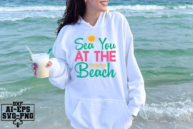 Sea You At The Beach Svg Cut Files Creative Art SVG CraftlabSvg55 