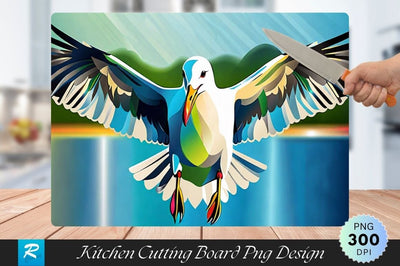 Seagull Cutting Board PNG Design Sublimation Regulrcrative 