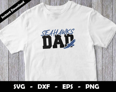 Seahawks Dad SVG Cut File, Seahawks logo SVG Design, Seahawks Dad Football, T-Shirt Sublimation Design Png SVG Arthur Arellano 