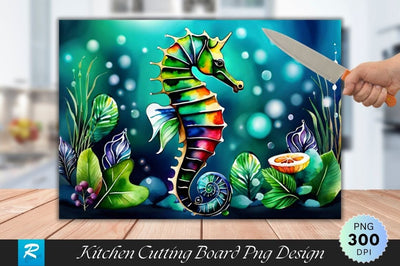 Seahorse Cutting Board Sublimation Regulrcrative 