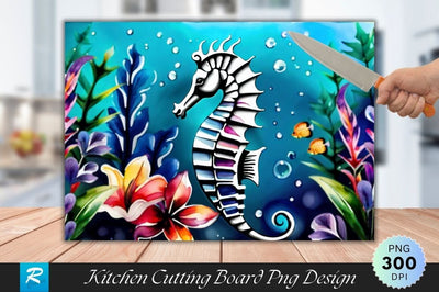 Seahorse Cutting Board Sublimation Regulrcrative 