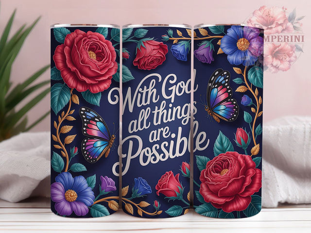 Seamless Christian Faith 20oz Tumbler, Faith Quote, Religious Theme, 20oz Wrap, Sublimation Design, Inspirational Style, PNG File Sublimation Li Zamperini 