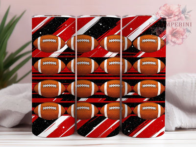 Seamless Football Pattern Tumbler Wrap, American Football PNG, 20oz Skinny Tumbler, Football Pattern PNG, Game Day Sublimation, Sports Tumbler For Men, Seamless Tumbler Design Sublimation Li Zamperini 