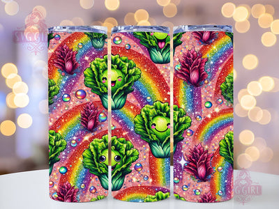 Seamless Green Vegetables 20oz Tumbler Wrap Sublimation Design, Straight Tapered Tumbler Wrap, Vegetables Tumbler Png, Instant Digital Download Sublimation SvggirlplusArt 