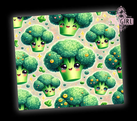 Seamless Green Vegetables 20oz Tumbler Wrap Sublimation Design, Straight Tapered Tumbler Wrap, Vegetables Tumbler Png, Instant Digital Download Sublimation SvggirlplusArt 