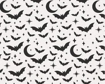 Seamless Halloween Bat Patterns SVG Bundle - Spooky Fabric Print Vector Designs - Gothic Wallpaper Vector file for Cricut Silhouette SVG DreamingSVG 