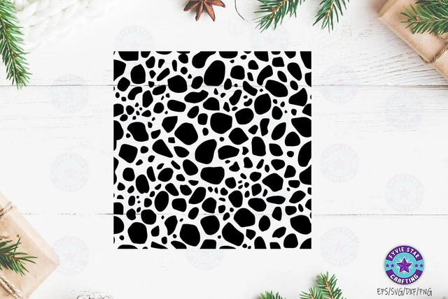 Seamless Leopard Pattern Illustration, Dalmatian leopard Pattern SVG, Leopard EPS Vector ornament SVG FiveStarCrafting 