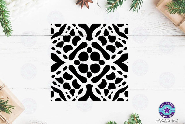 Seamless Leopard Pattern Illustration, Dalmatian leopard Pattern SVG, Leopard EPS Vector SVG FiveStarCrafting 