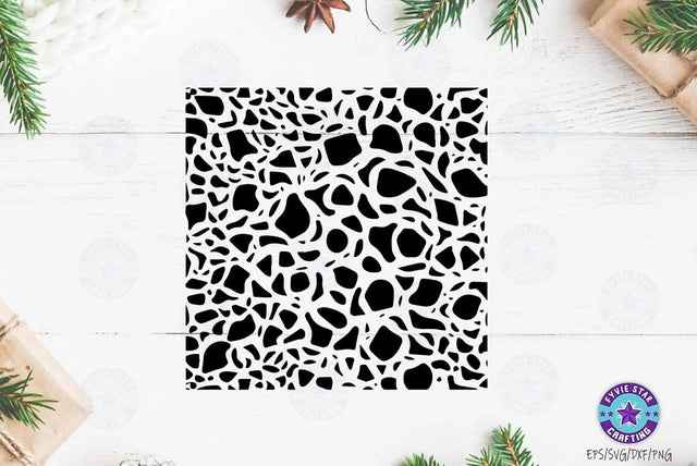 Seamless Leopard Pattern Illustration, Dalmatian leopard Pattern SVG, Leopard ornament SVG FiveStarCrafting 